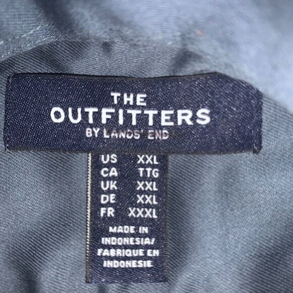 The Outfitters By Lands’ End Button Front Shirt - Picture 5 of 6